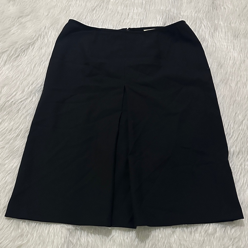 Eddie Bauer Classic Black Pencil Skirt